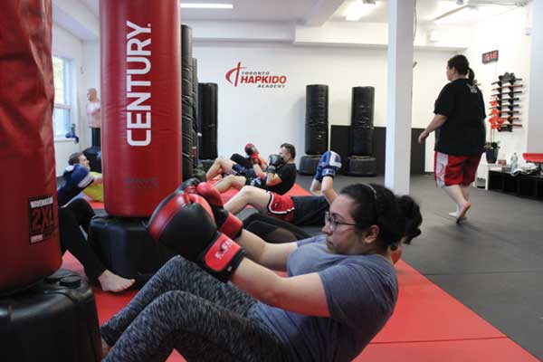 Kickboxing class Toronto