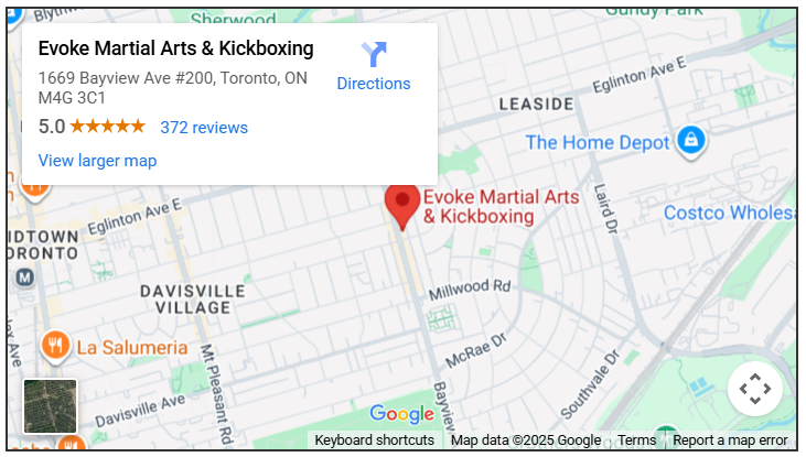 Evoke Muay Thai and Kickboxing Location